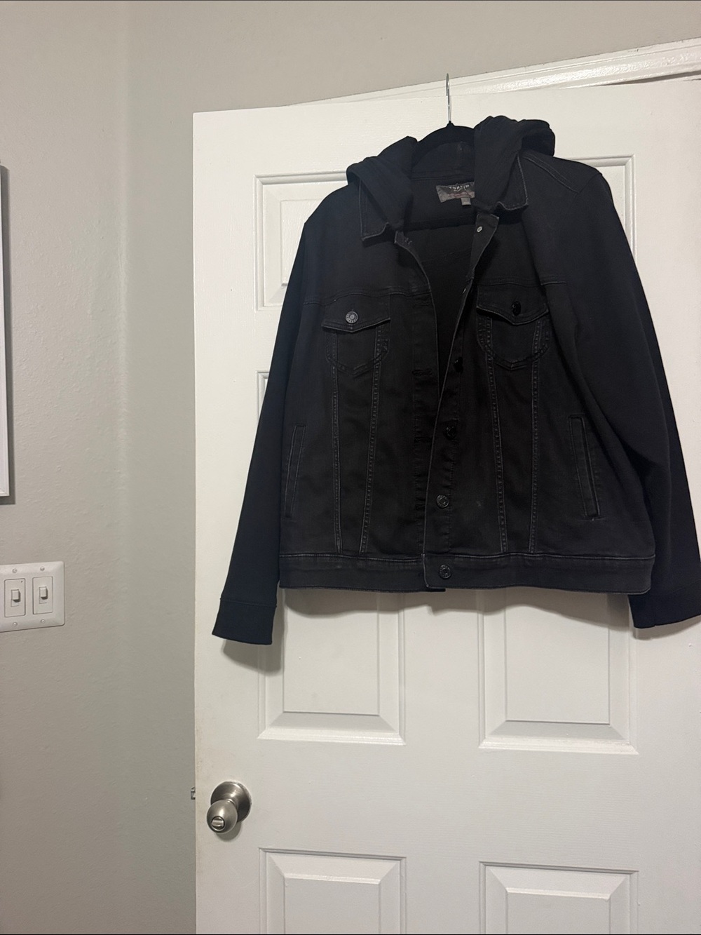 torrid Black Lightweight Hooded Shirt Jacket